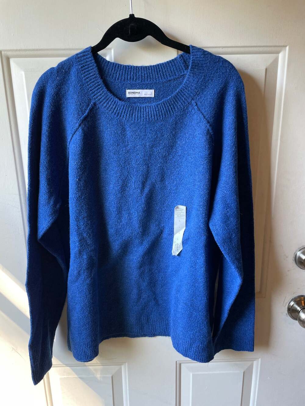 Women’s Sonoma The Everyday Sweater Size L 401 WTRFL LGN